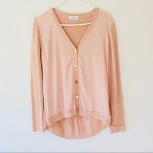 Calvin Klein Wool Knit Blouse